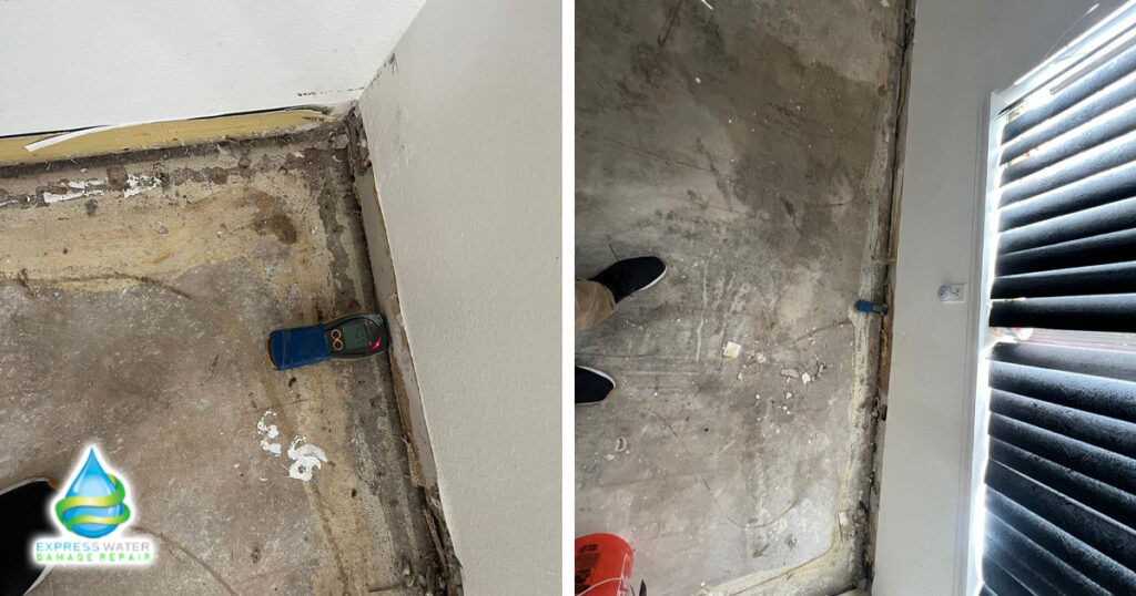 water damage moisture testing